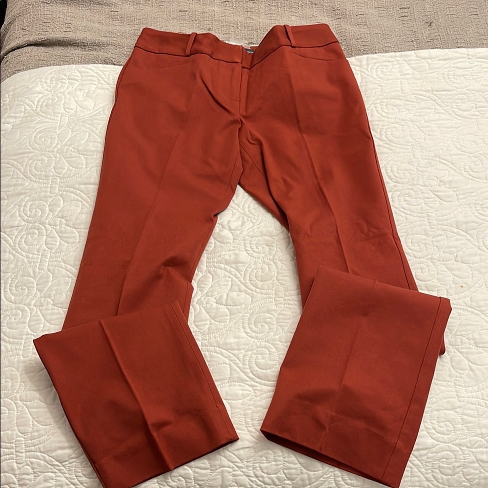 NWT The Limited Women's Pants - Rust SIZE 2
